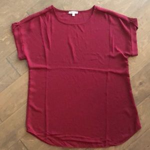 Dressy maroon shirt